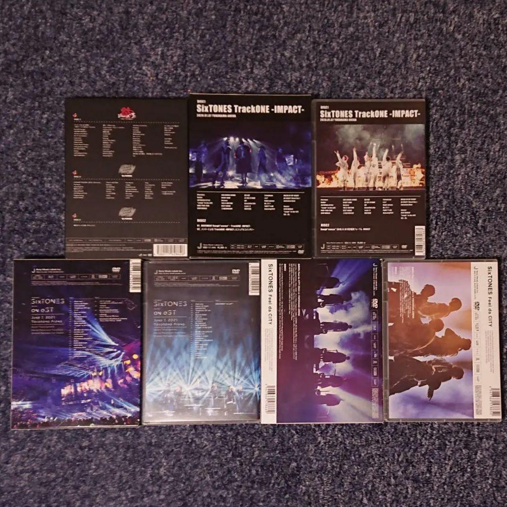 【DVD】LIVE DVD セット 外袋無し（SixTONES）