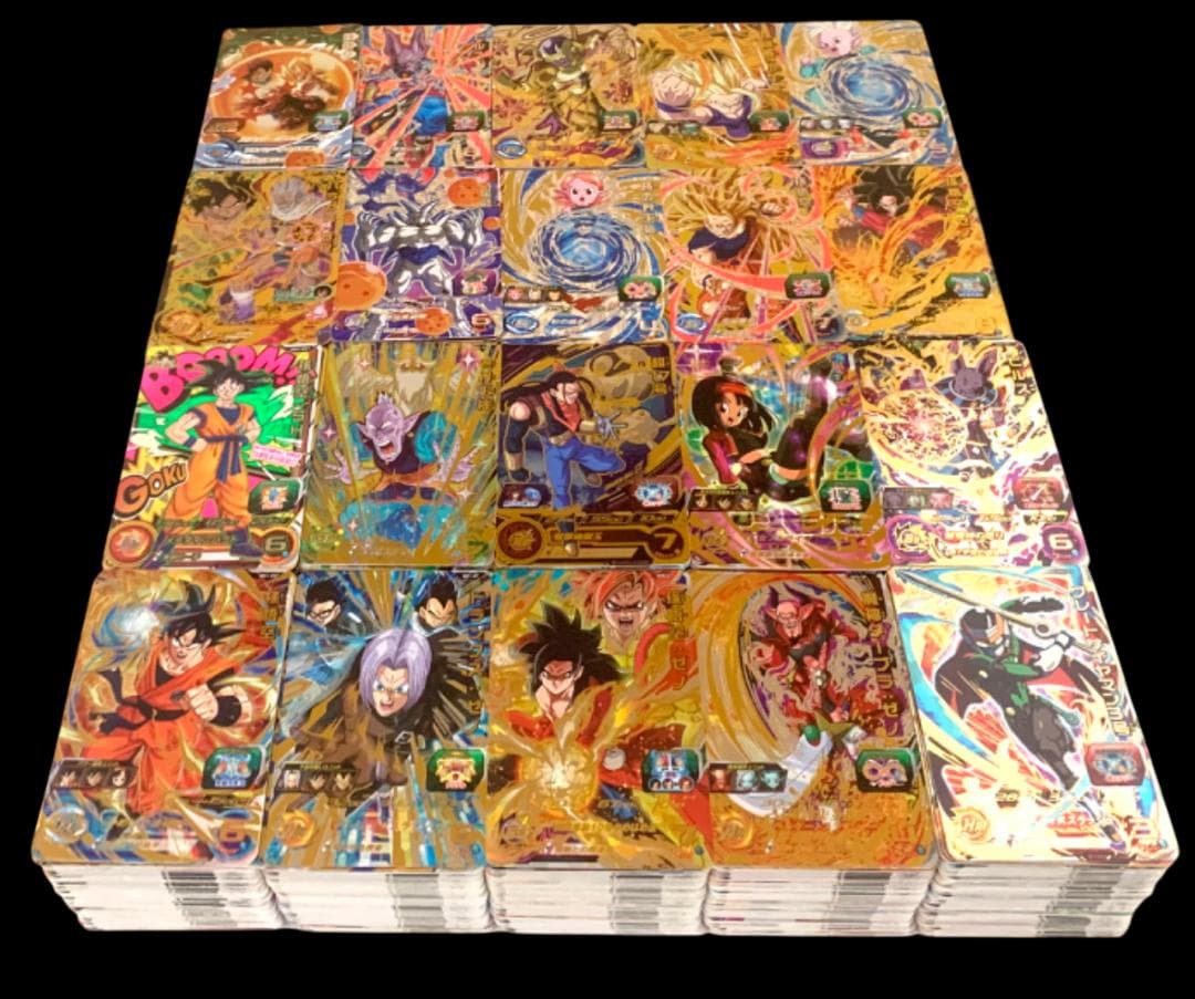 ドラゴンボールヒーローズ 約2000枚 DBH SDBH 大量 引退品 DB02