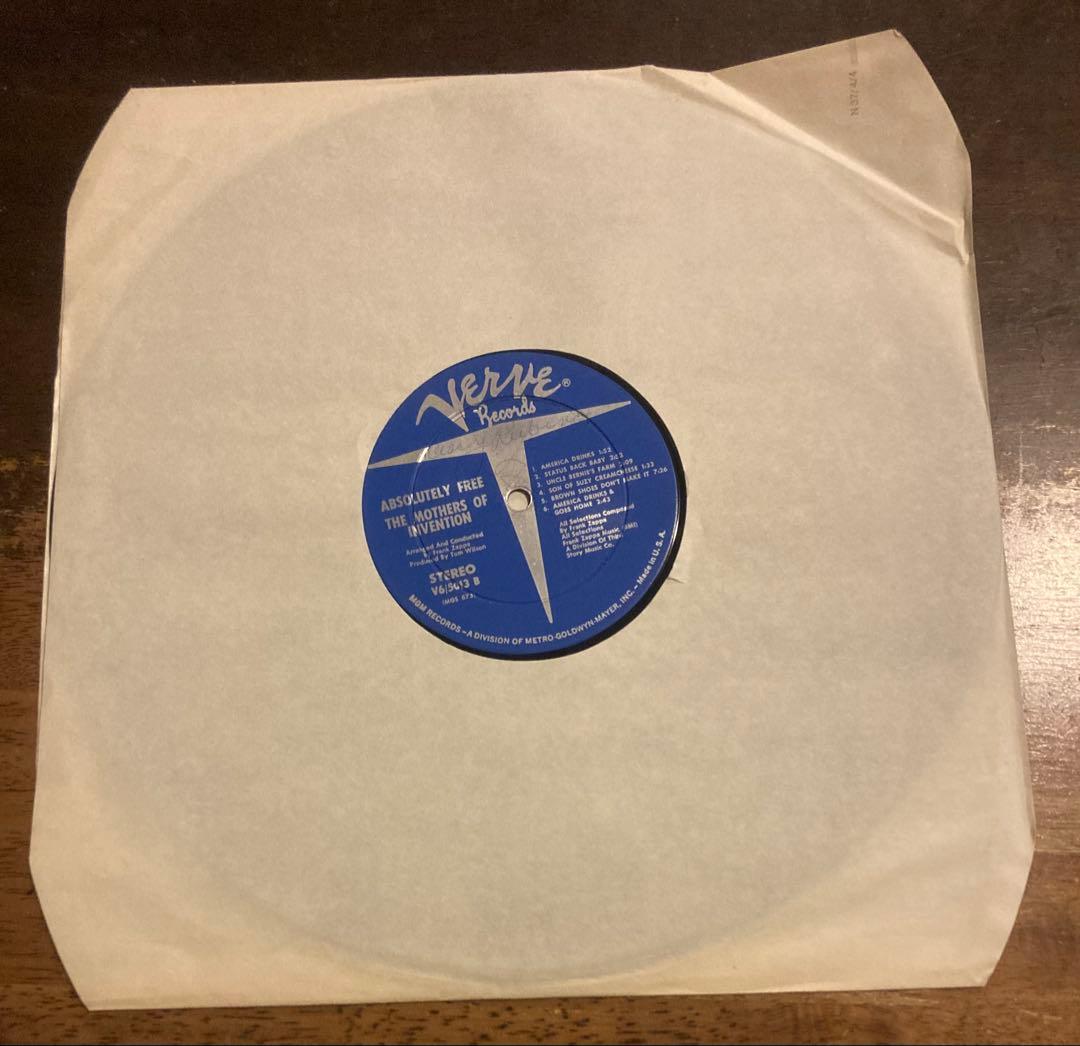 ■高音質USオリジナル盤■FRANK ZAPPA / THE MOTHERS O