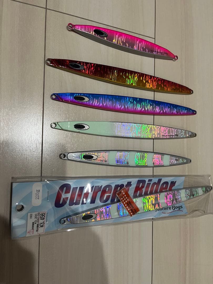 ネイチャーボーイズ 鉄ジグ ７本セット