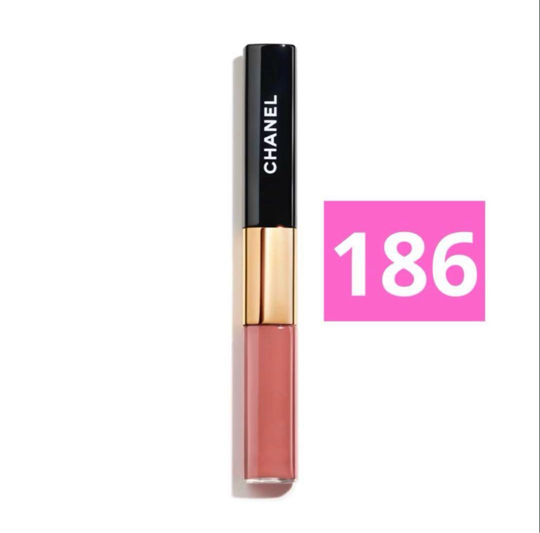 CHANEL ル ルージュ デュオ ウルトラトゥニュ 186 ショッパー付