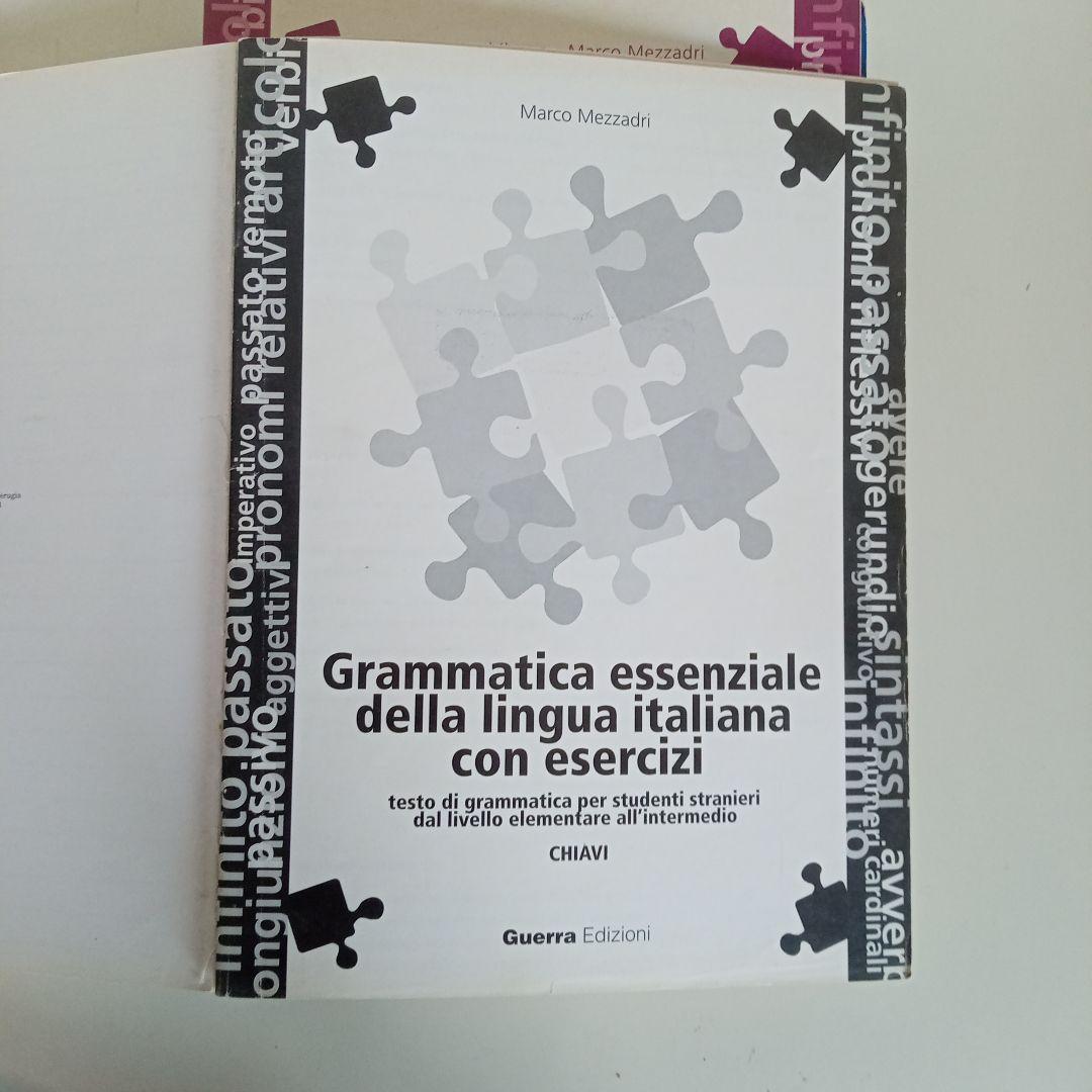語学・辞書・学習参考書 Grammatica essenziale della lingua itali