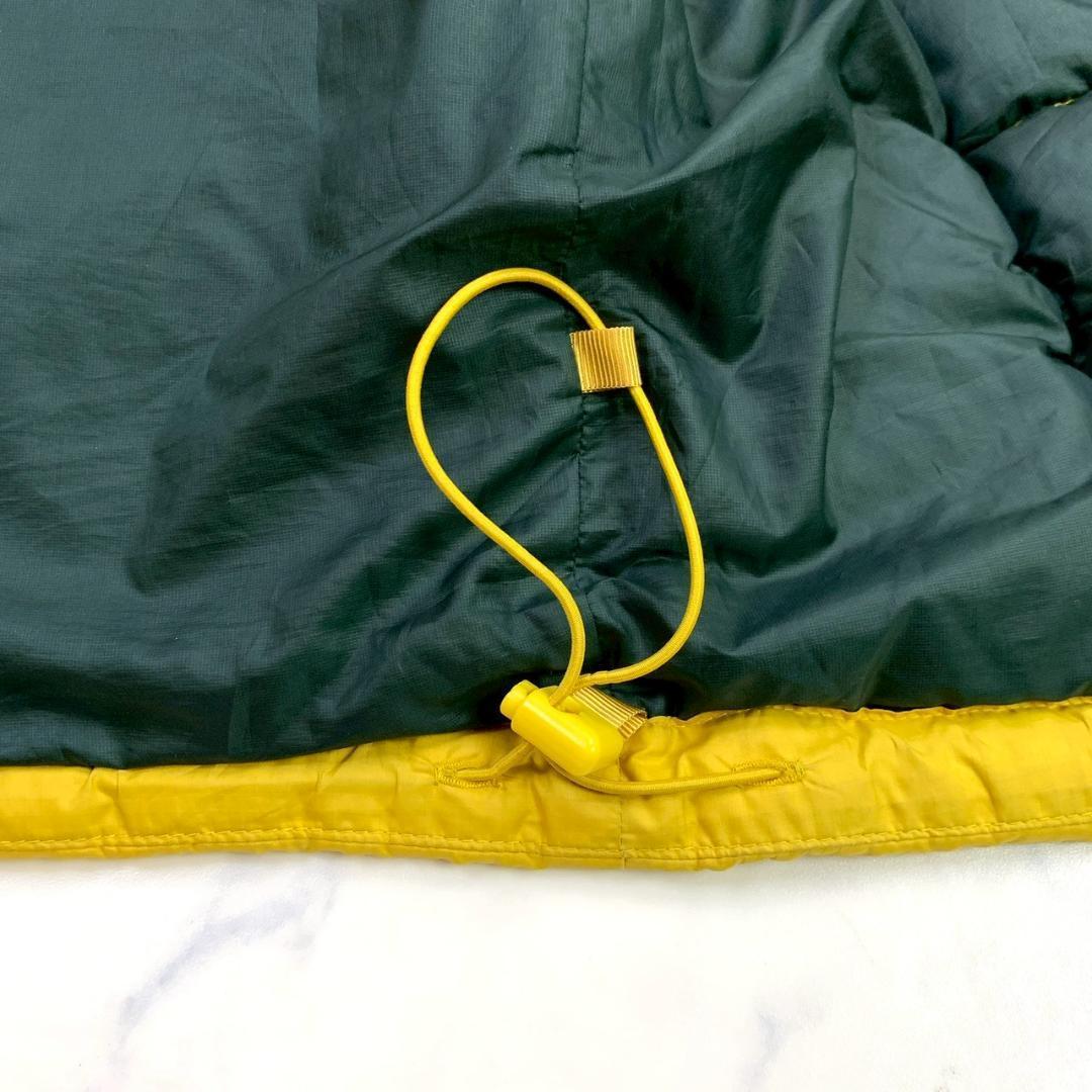 希少色★パタゴニア メンズ ハイロフトダウンフーディ イエロー XS　D875