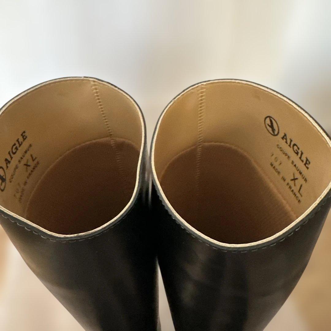 AIGLE COUPE SAUMUR XL レインブーツ　乗馬ブーツ