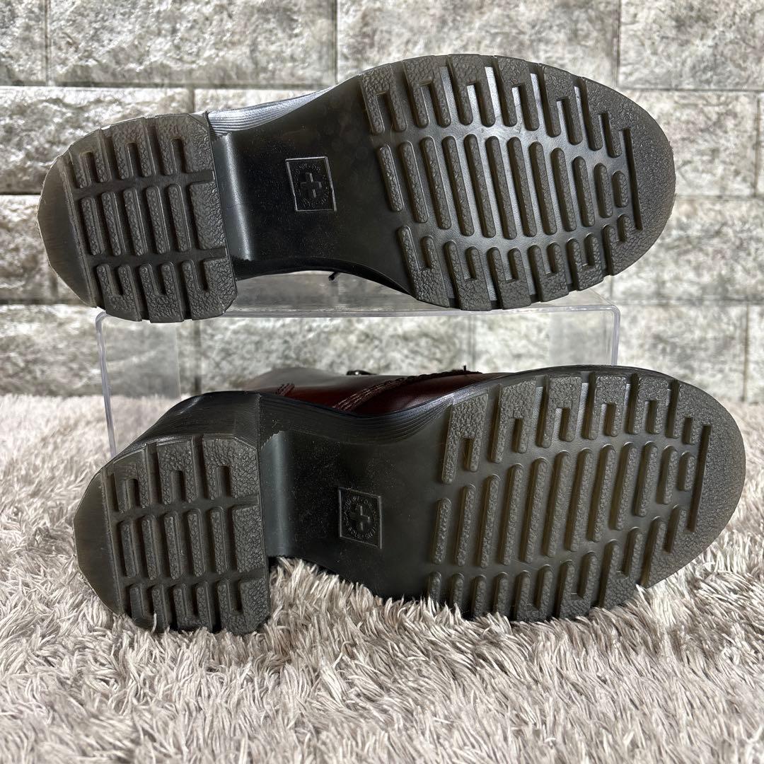 美品❣️ドクターマーチン JESY 6 TIE BOOT 厚底 茶 箱付属✨