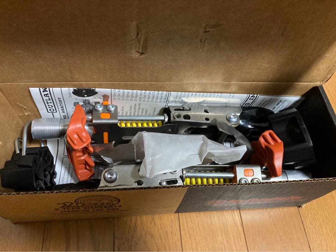 22designs OUTLAW X テレマーク Lサイズ　新品未使用！