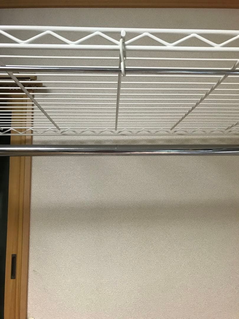 専用‼️スチールラック　頑丈　ハンガーラック　川口工器　90cm スチール