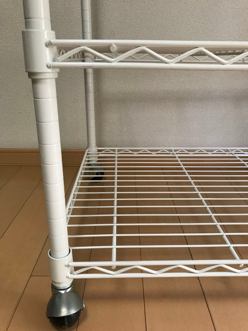 専用‼️スチールラック　頑丈　ハンガーラック　川口工器　90cm スチール