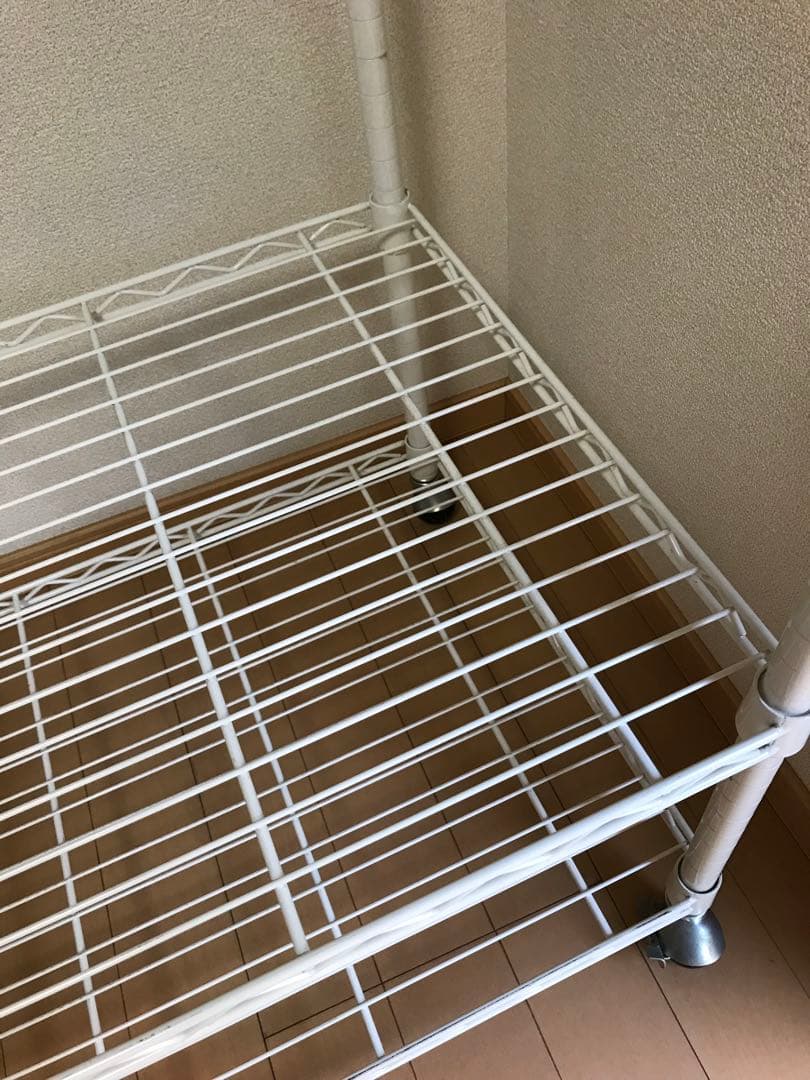 専用‼️スチールラック　頑丈　ハンガーラック　川口工器　90cm スチール