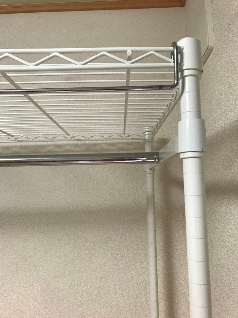 専用‼️スチールラック　頑丈　ハンガーラック　川口工器　90cm スチール