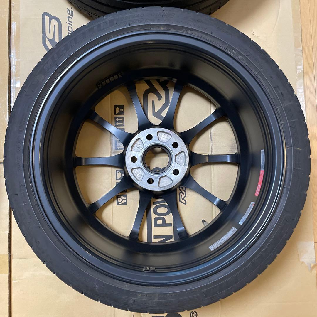 VOLK RACING CE28N plus 18インチ タイヤセット