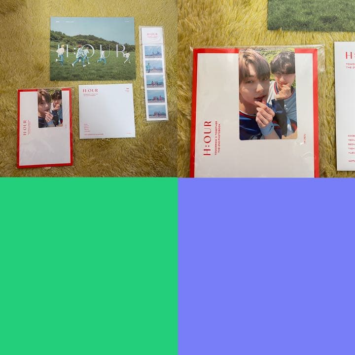 TXT 写真集　BLUE H:OUR 1st ・2nd