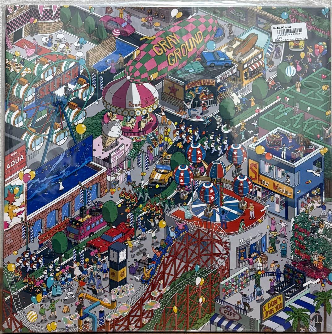 GRAY GRAYGROUND COVER2 レコード AOMG hiphop