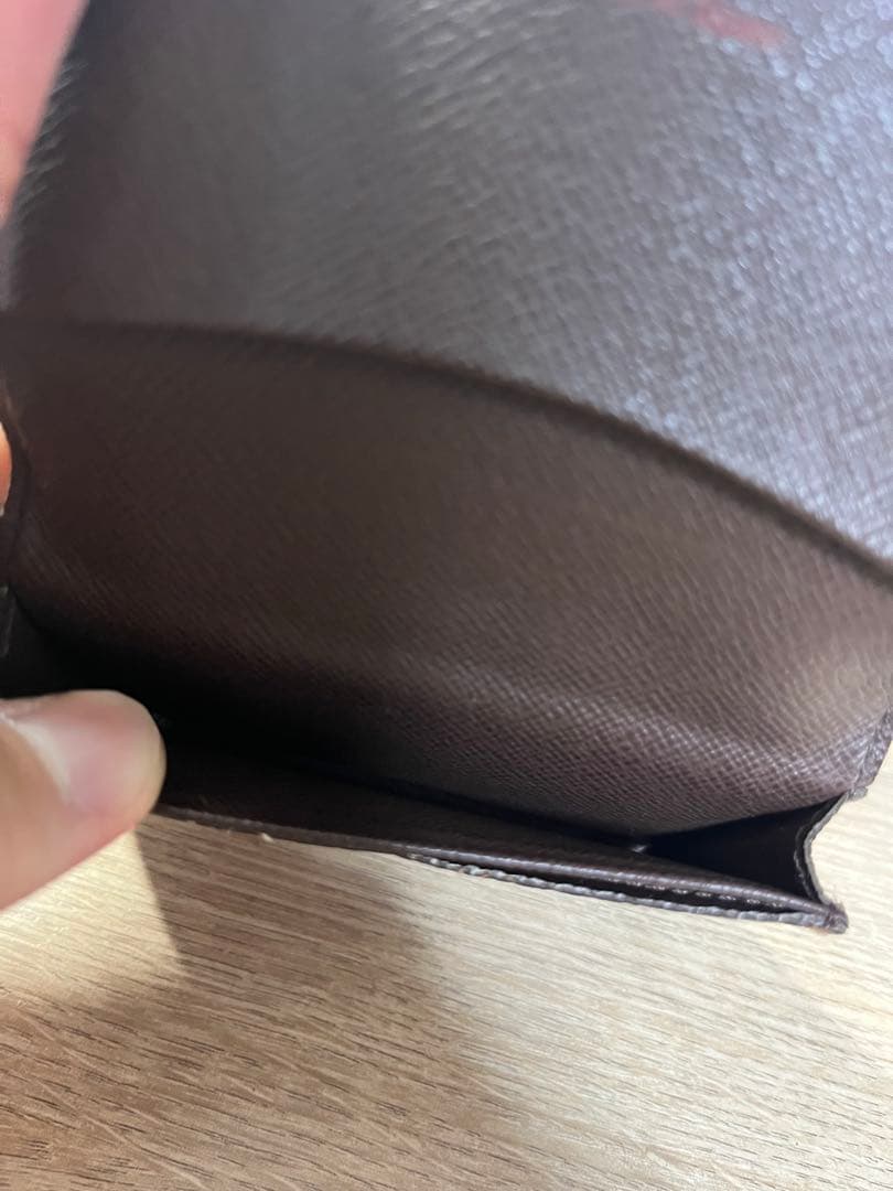 美品　ルイヴィトン ダミエ 名刺 カードケース　刻印あり