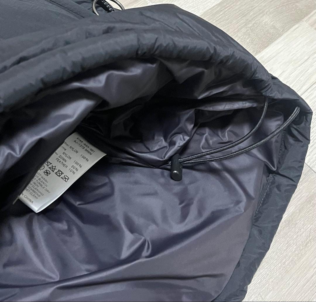 【極美品 最終お値下げ】 Gymphlex ブラック ダウンジャケット Lサイズ