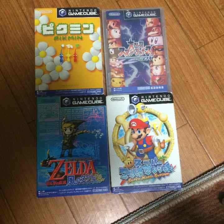 ゲームキューブ本体一式 ソフト4本