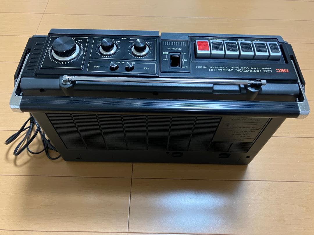 サンヨー ラジオカセットレコーダー MR6200 RECコアキシャル20ラジカセ