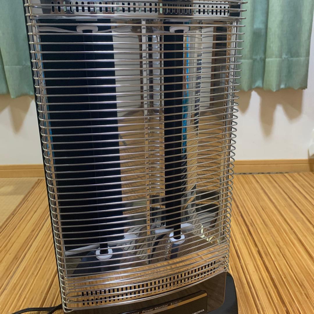 未使用　2019年　コロナ　コアヒート　遠赤外線ストーブDHX-1219Ｒ　黒