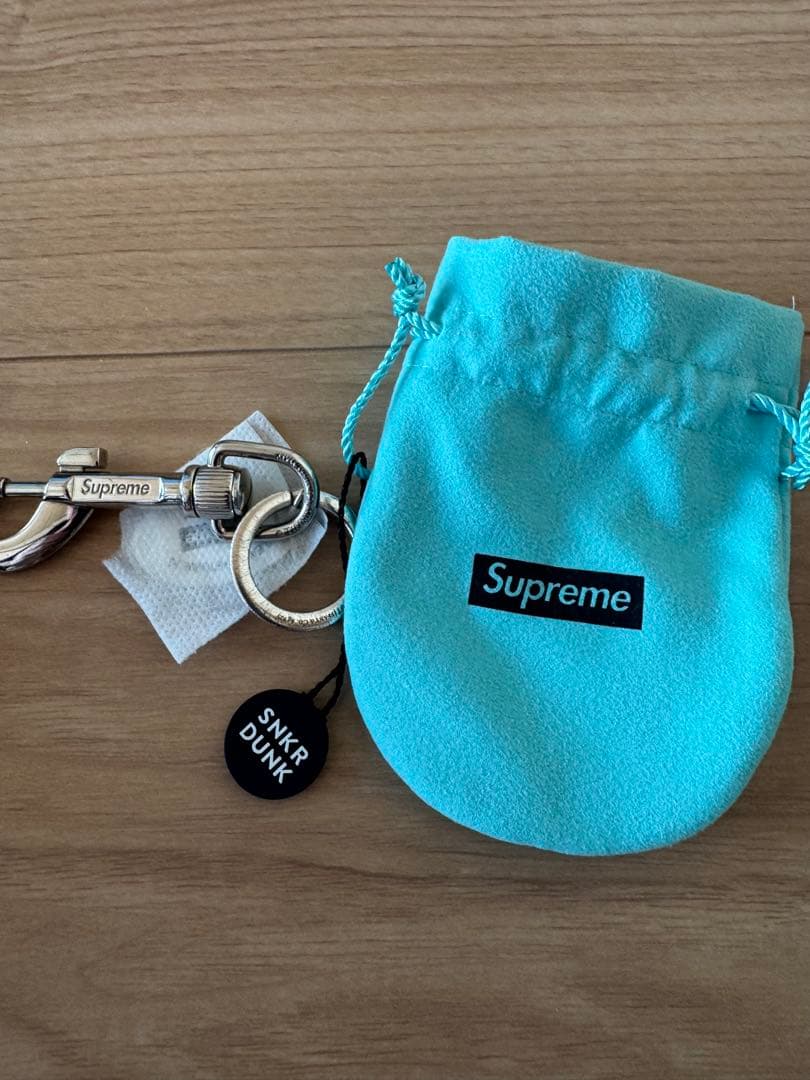 希少　Tiffany Supreme Oval Tag キーリング