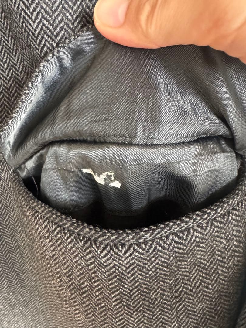 ブルックスブラザーズ イタリア製 ヘリンボーン テーラードジャケット 41 L