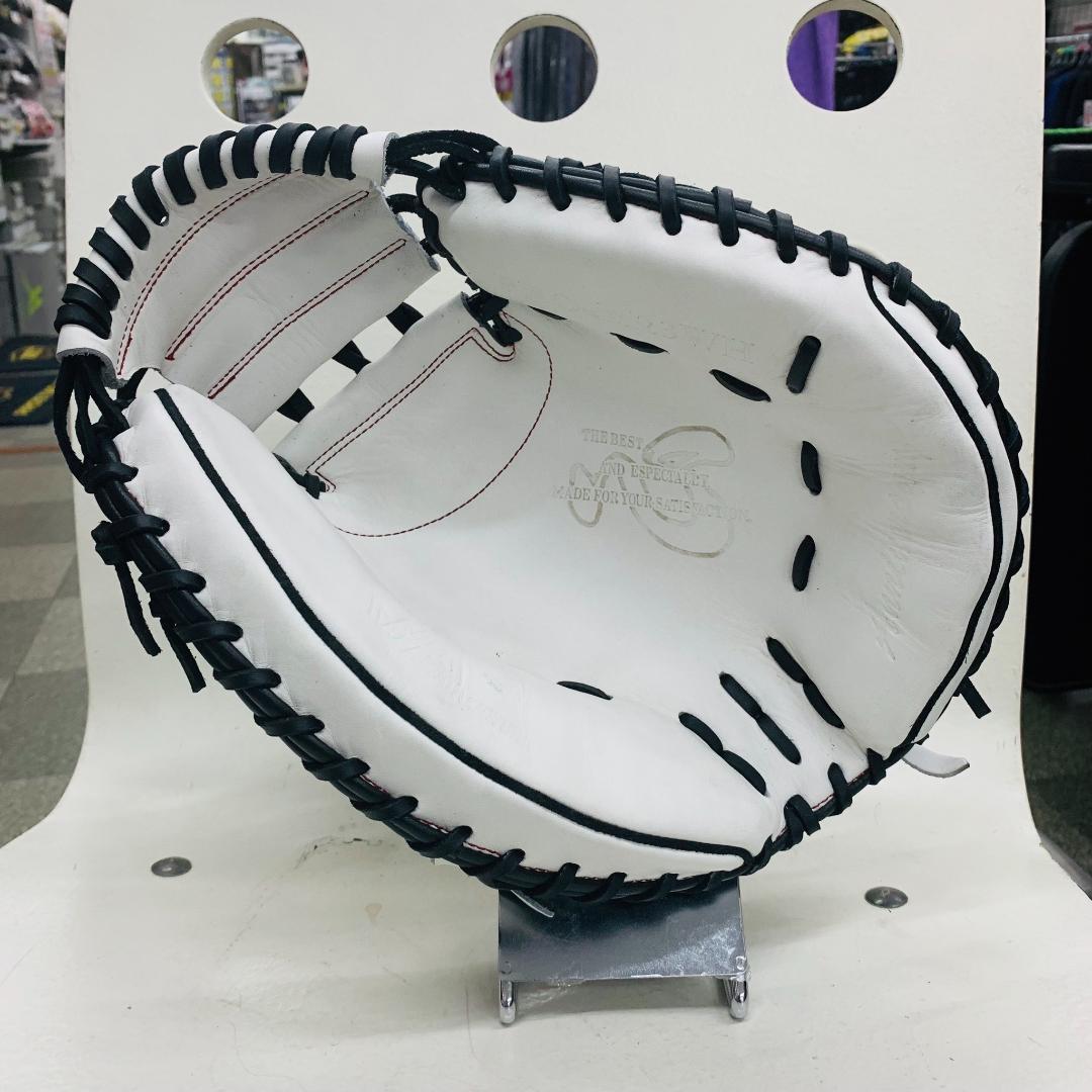 限定　ハタケヤマ　2025 PRO-M23WH　軟式　捕手用　M23型　型付け済