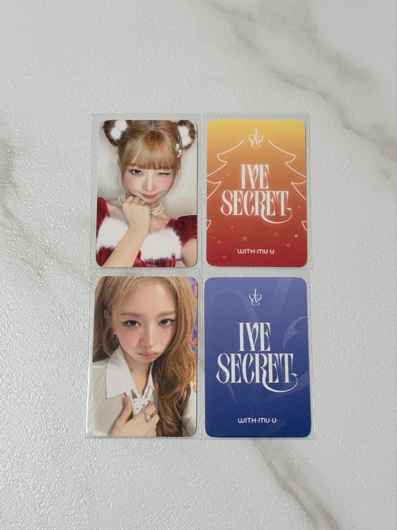 IVE SECRET withmuu レイ　トレカ　クリスマス