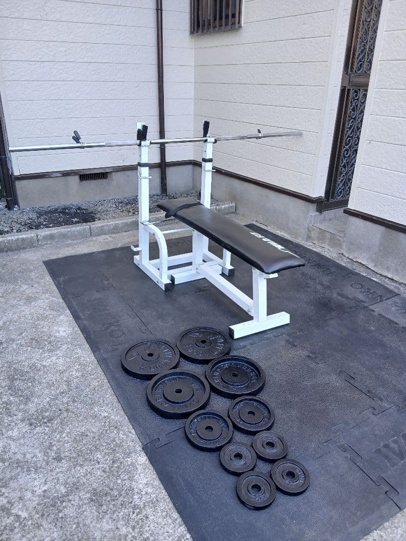 WILD FIT　ベンチプレートセット 計55Kg引き取限定　埼玉県