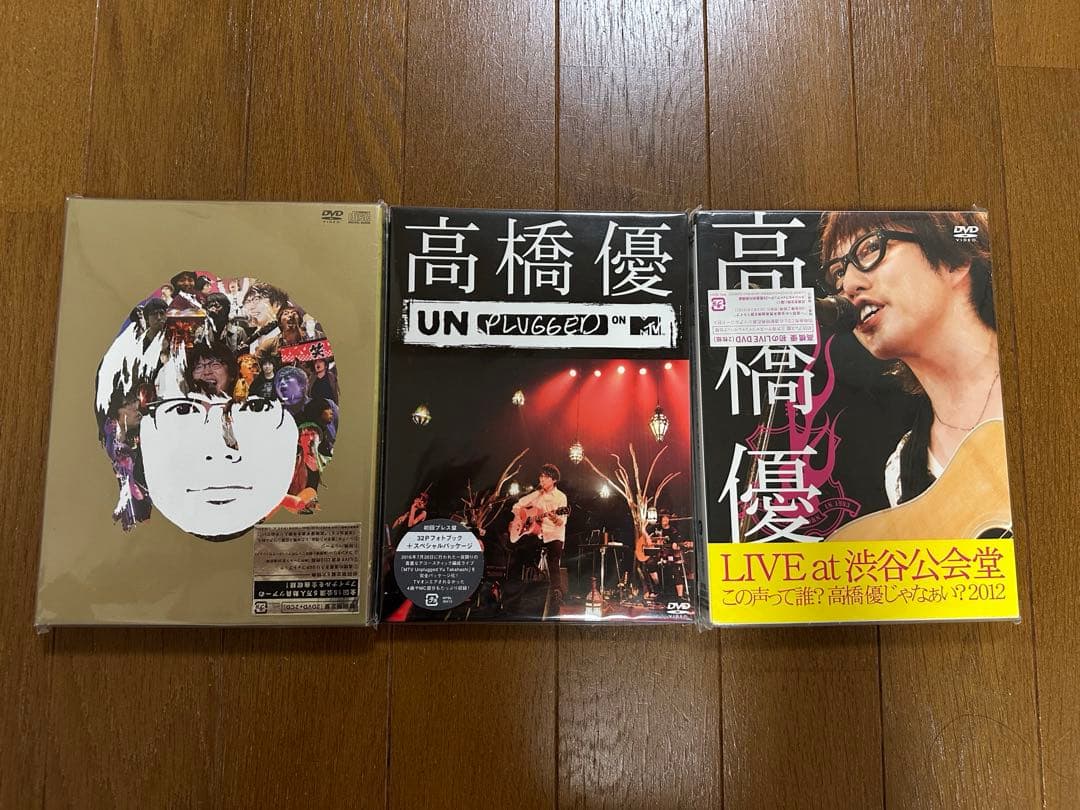 LIVE 2002 DVD 3枚セット 高橋優