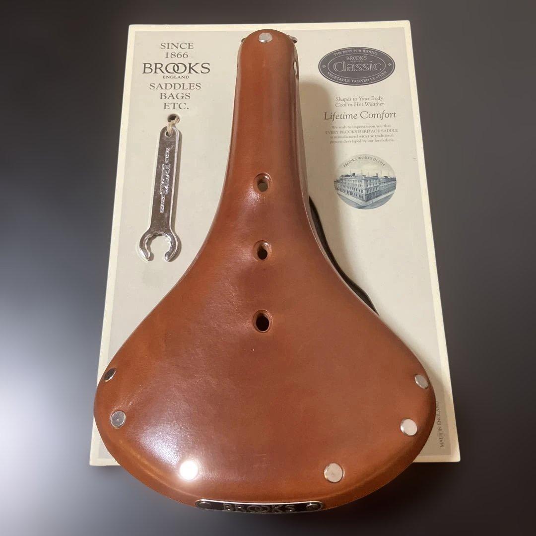 ブルックス サドル BROOKS 新品 B17 ハニー　B2
