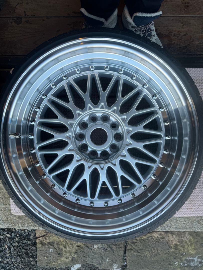 値下げ交渉あり！SUPER-RS風　19インチ9.5J +35