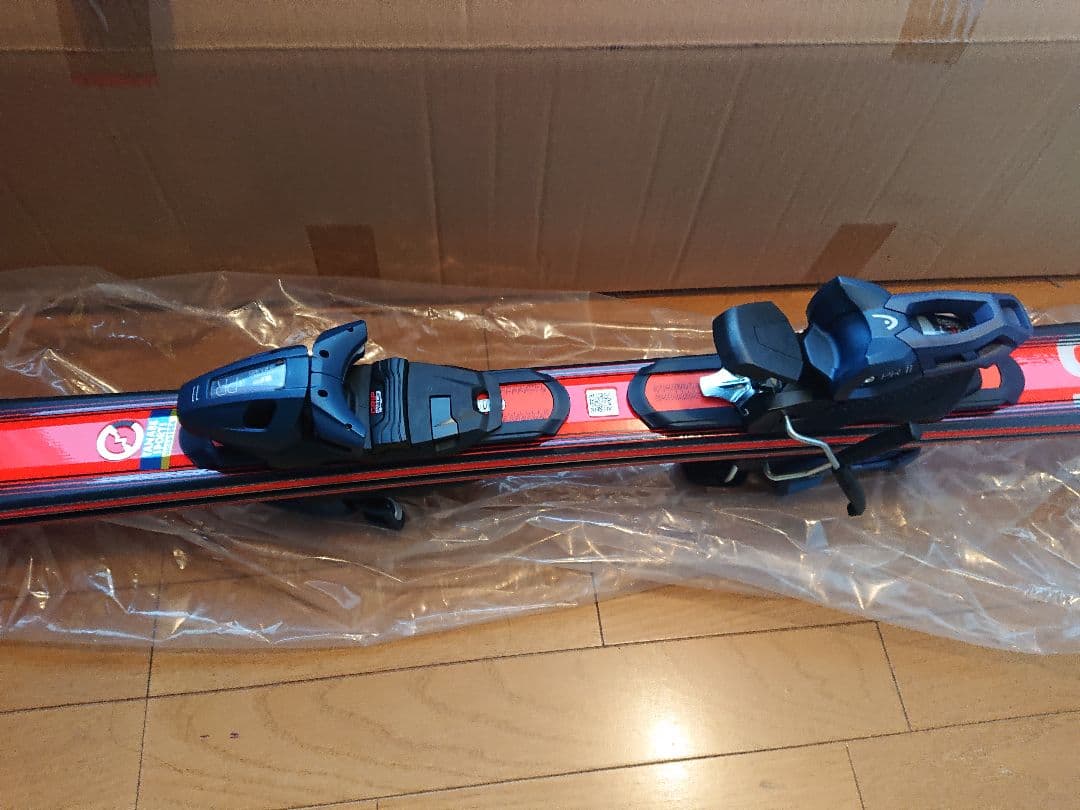 HEAD V5 スキー 赤/青/黒