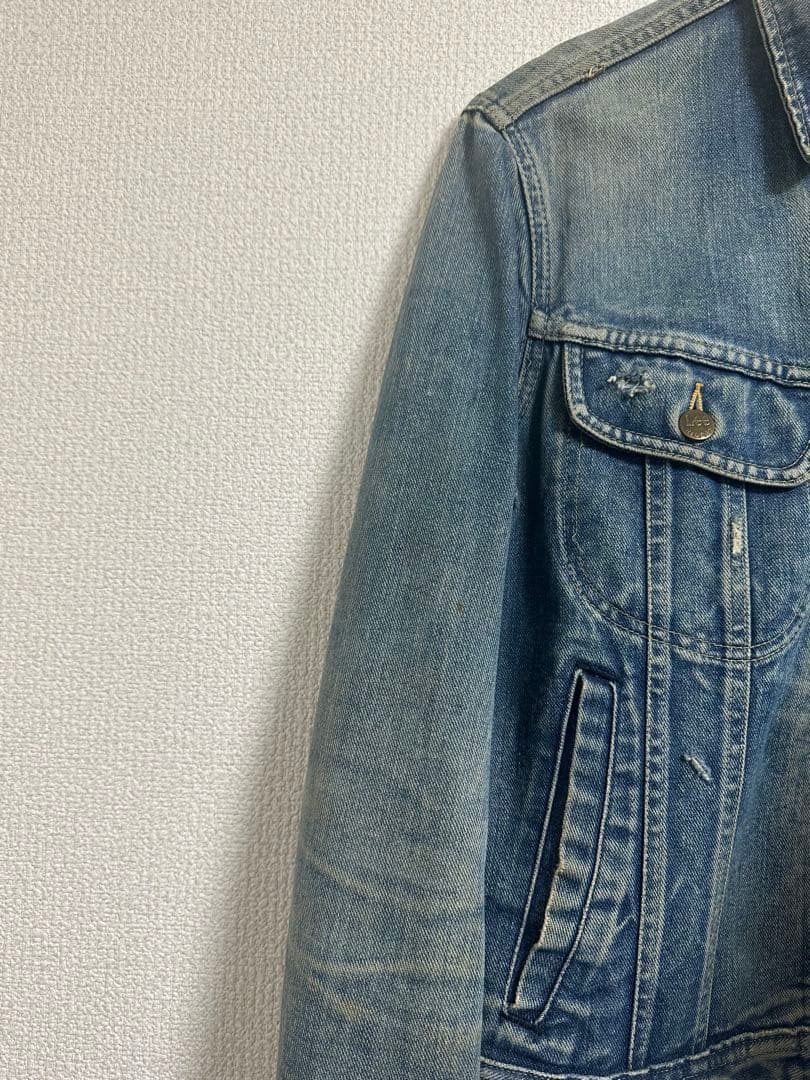 【70s抜群】Lee101-Jライダース デニムジャケット