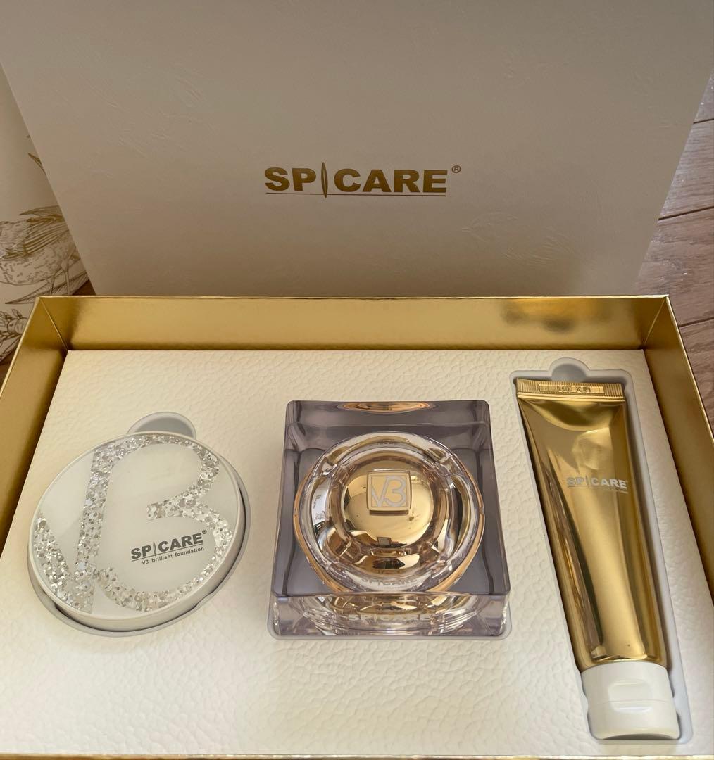 スピケアV3 ブリリアントファンデーション　ルカドークリーム　ハンドクリーム