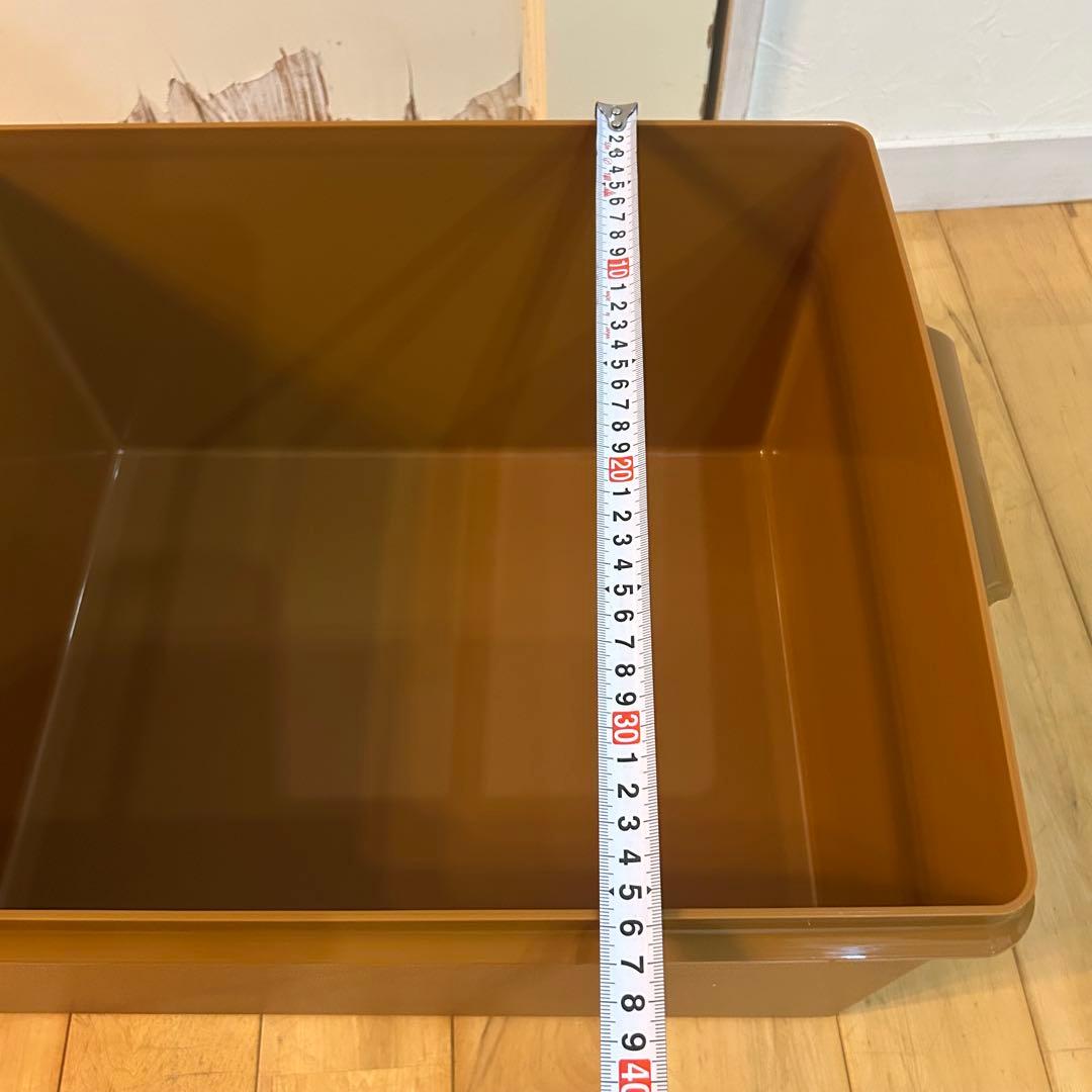 ☆未使用☆タッパーウェア　ディープ　スーパーケース　衣装ケース　3個セット