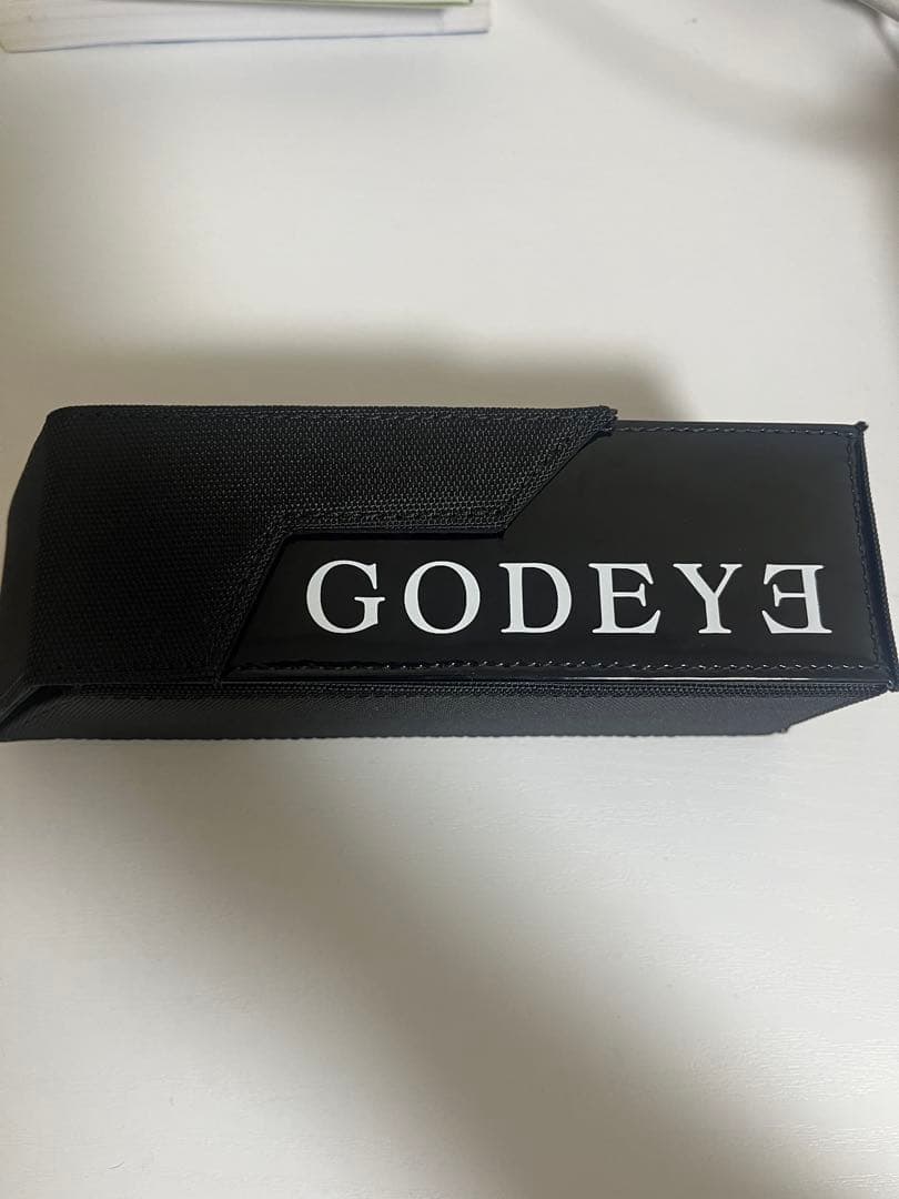 GODEYE ブルーライトカットメガネ レッド