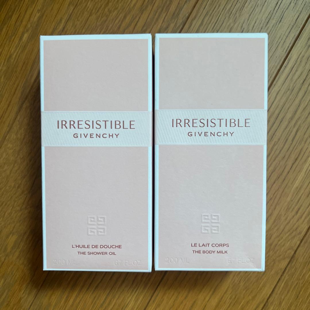 Irresistible Givenchy シャワーオイル＆ボディミルクセット