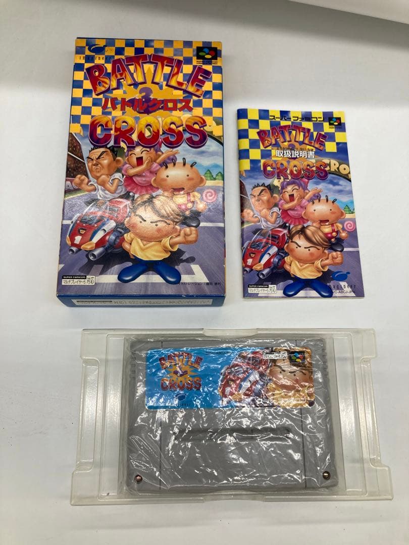 BATTLE CROSS ゲームソフト スーパーファミコン