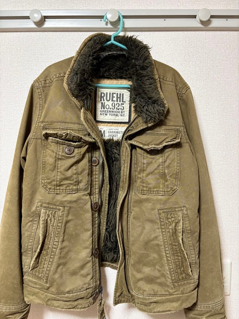 希少　RUEHL No.925 ミリタリージャケット M オリーブグリーン