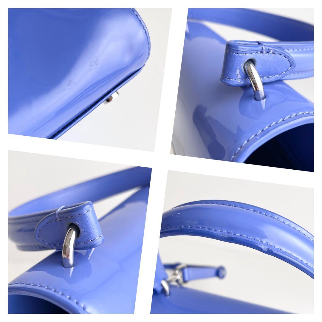 ケイトスペード ハンドバッグ ケイティ パテント トップ ハンドル ほぼ新品