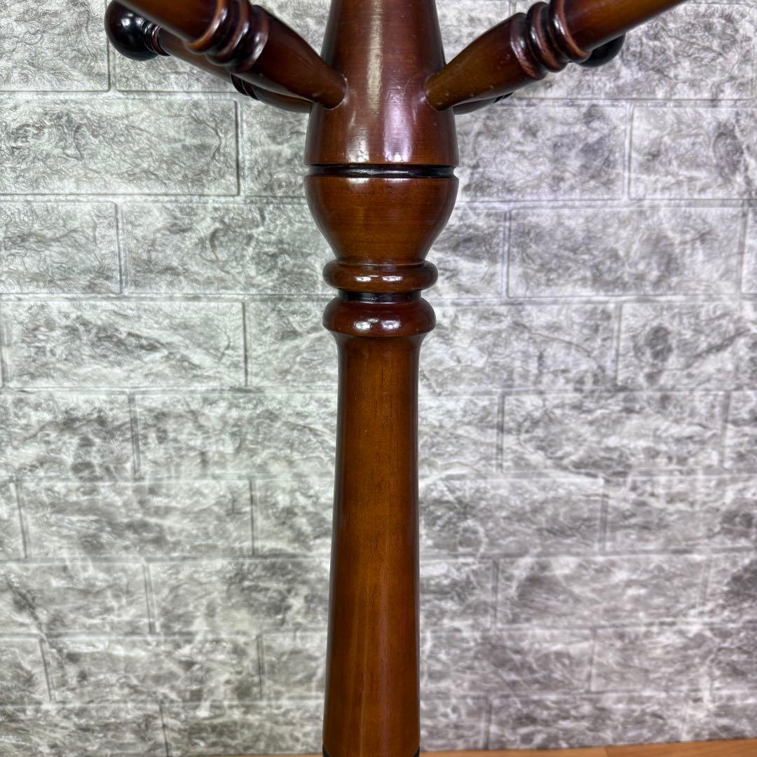 【美品】カリモク　ポールハンガー　コートハンガー　オールドロゴ　旧ロゴ