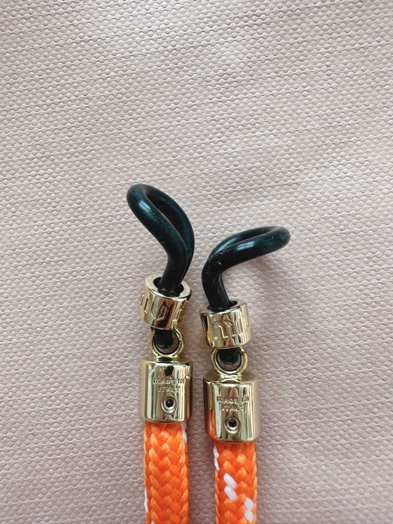 美品★MIUMIU グラスコード　メガネストラップ