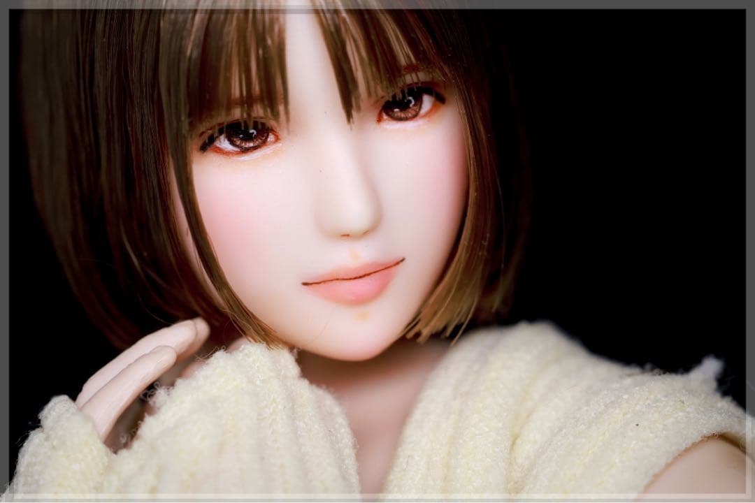 ♪♪ 1/6 　ドール カスタムドールヘッド　1737　束彩(つかさ)　♪♪