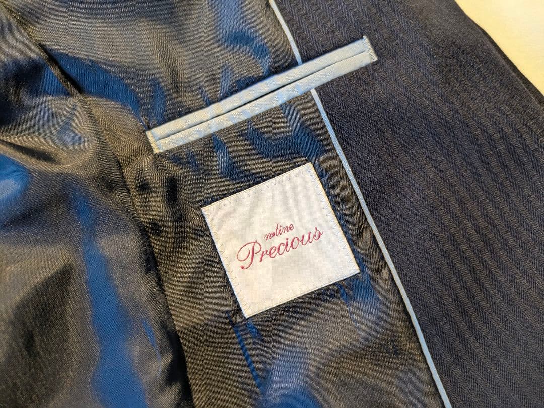 オ*人様 n-line Precious スーツ セットアップ ネイビー ボウタ