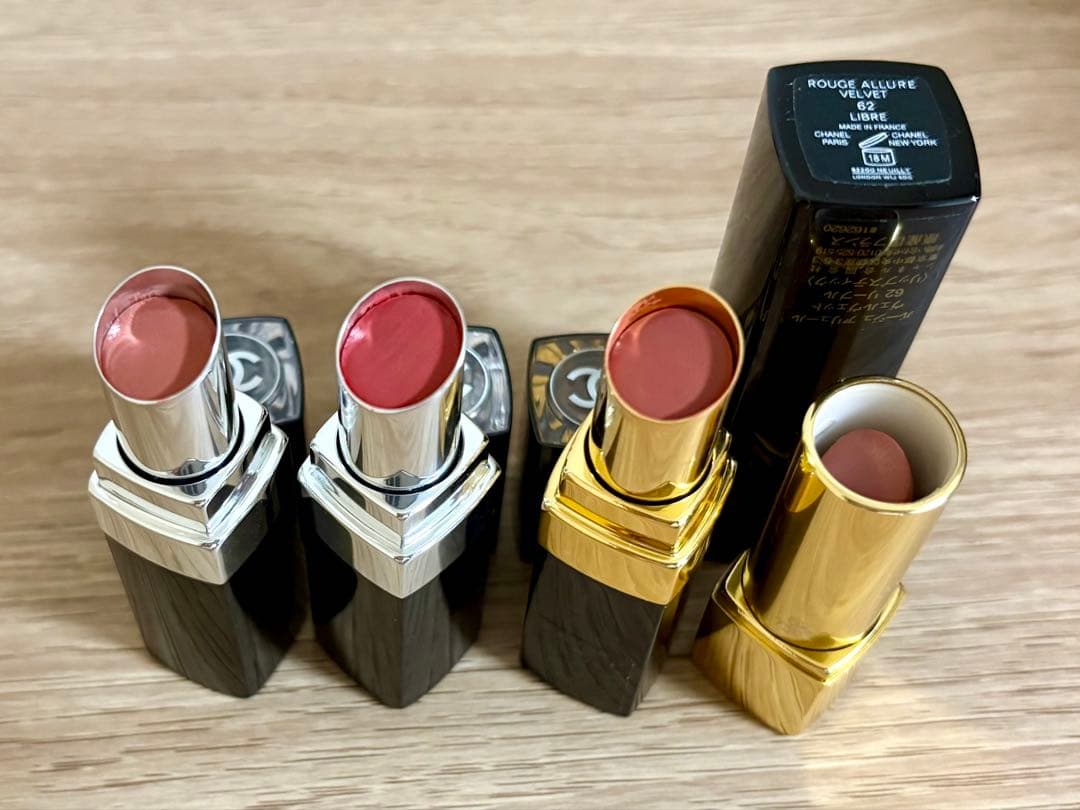 【たにゃか】シャネル　リップ　6本セット