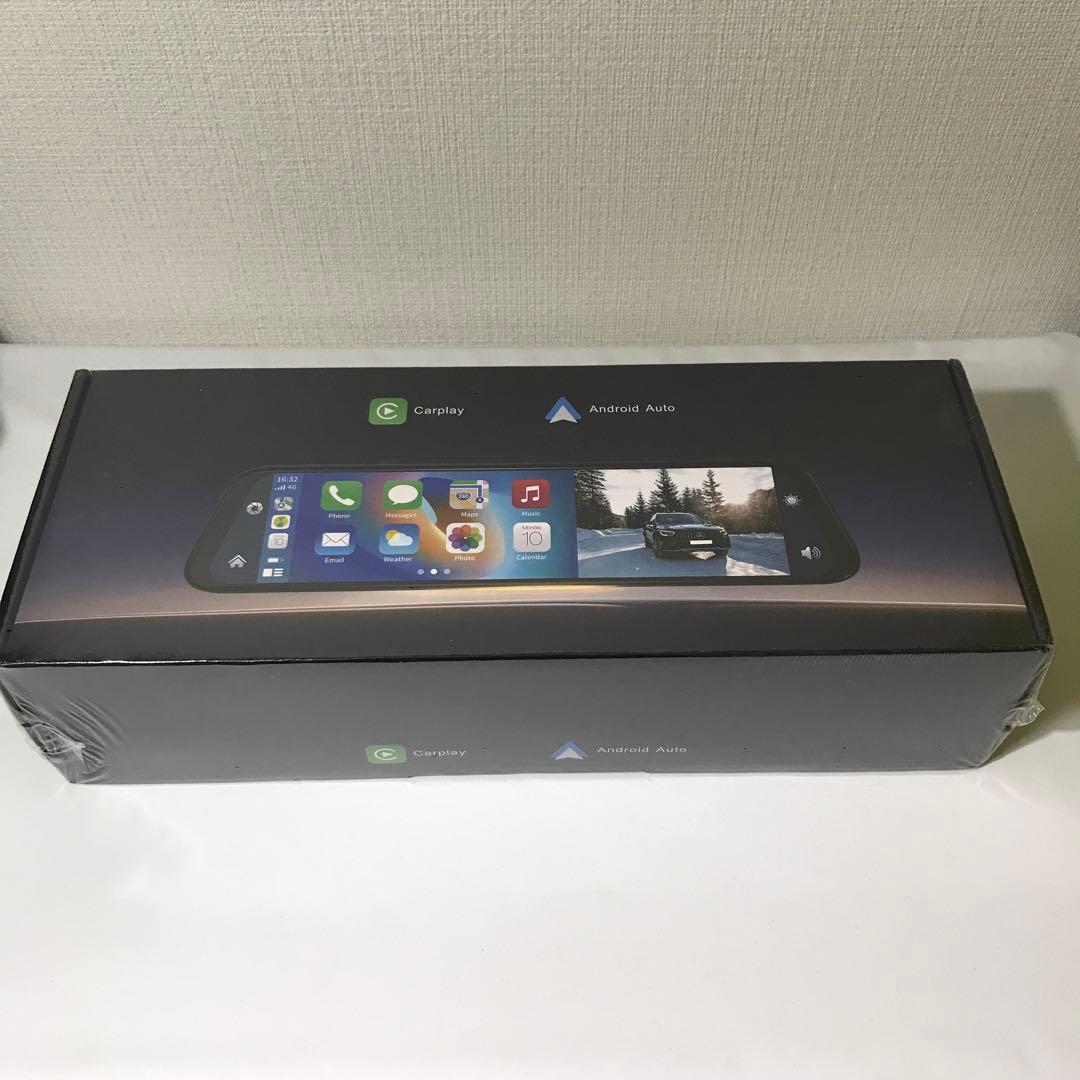 【R1464】ドライブレコーダー　ミラー型　4K　12インチ　新品