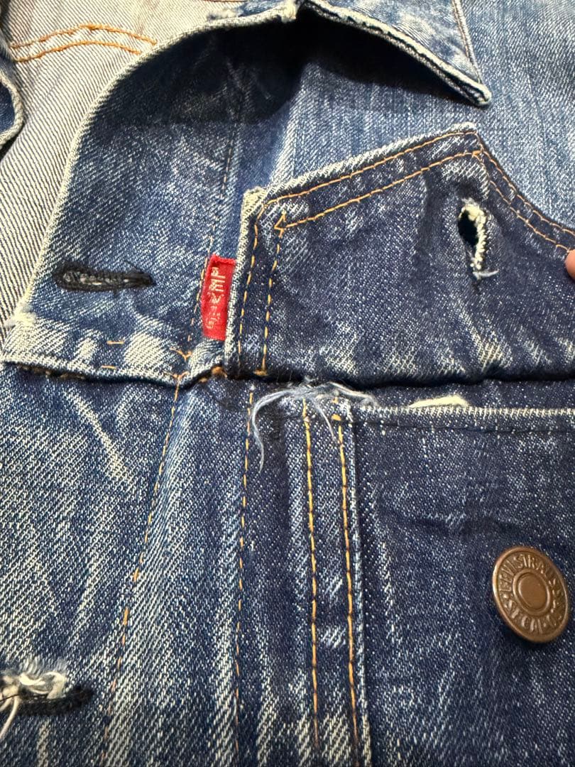 60s Levi's 70505 BIGE 4th 34サイズ