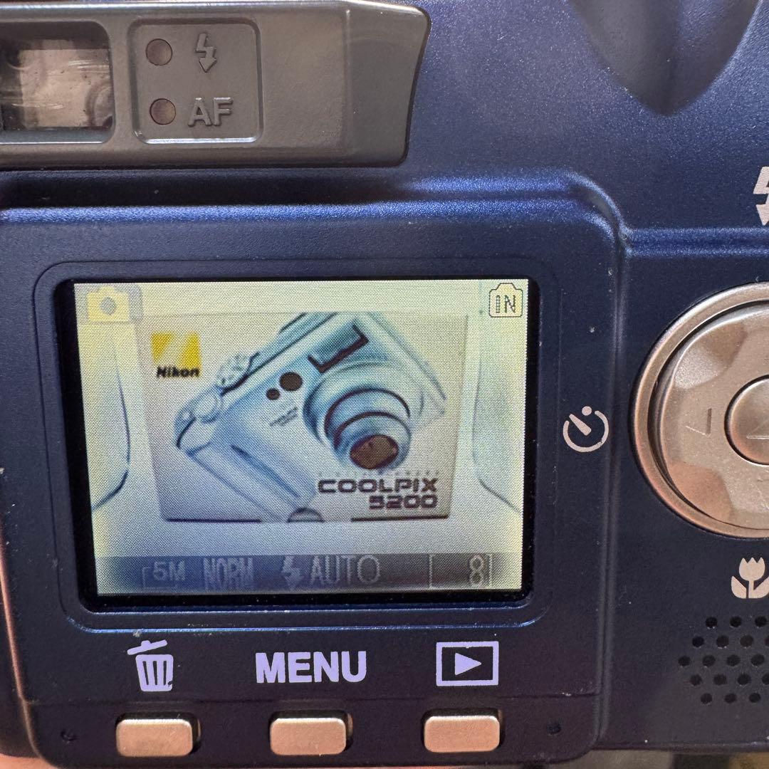 ★美品★ Nikon COOLPIX 5200 ブルー コンデジ ニコン 箱付
