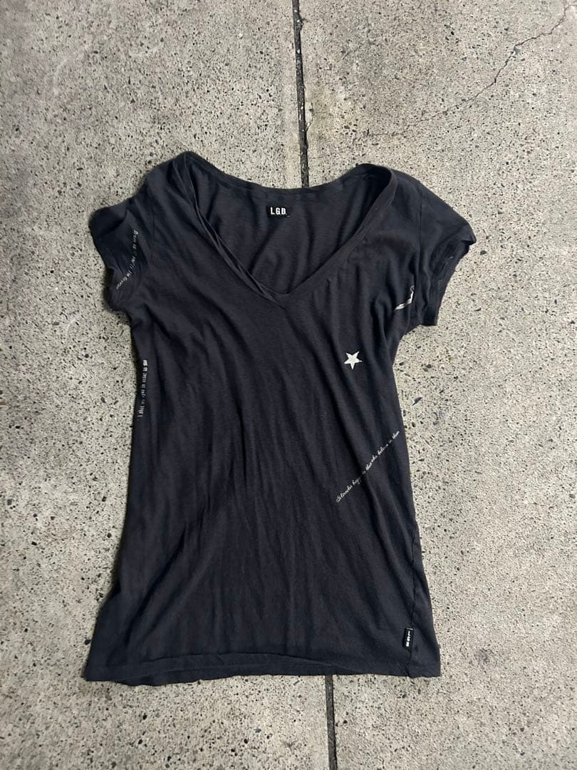 lgb dream カットソー　vネック　希少
