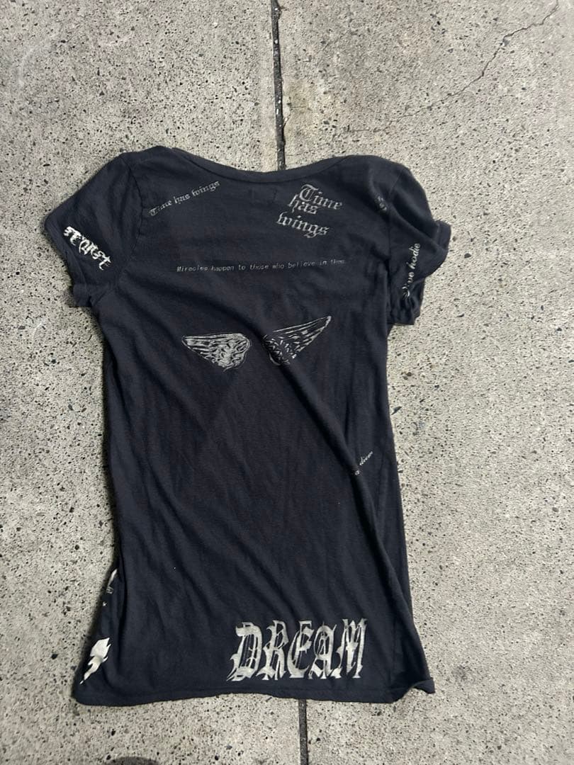 lgb dream カットソー　vネック　希少