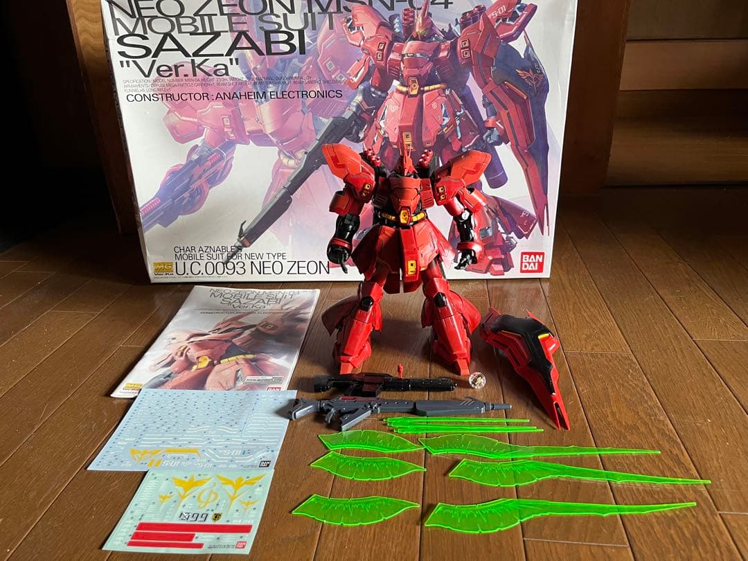 MG MSN-04 サザビー Ver.Ka 素組み